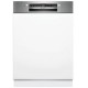 ΠΛΥΝΤΗΡΙΟ ΠΙΑΤΩΝ ΕΝΤΟΙΧΙΖΟΜΕΝΟ 60CM BOSCH SMI4HVS00E PLUS INOX D 14ΣΕΡΒ (3ο ΡΑΦΙ / Wi-Fi / 5ΕΤΗ ΕΓΓΥΗΣΗ)